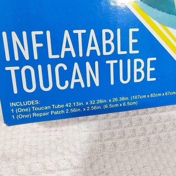 Inflatable Toucan Inner Tube Pool Float - Picture 3 of 3